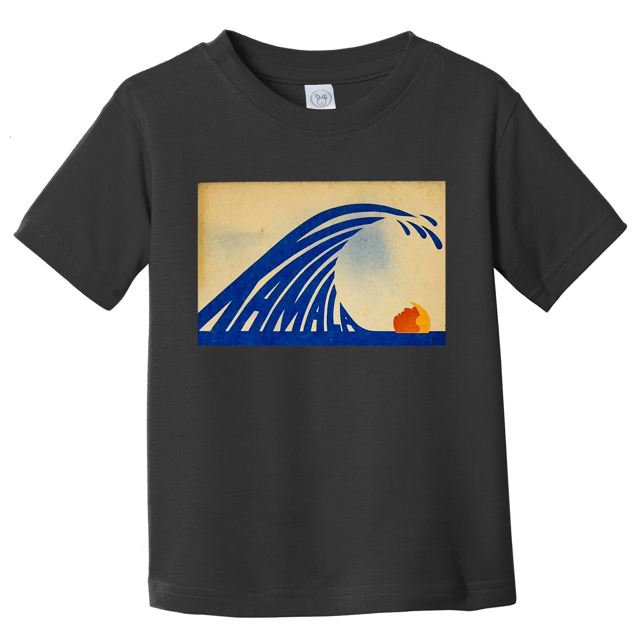 Cute Wave Of Blue Wave Kamala For Kamala Funny Trump Toddler T-Shirt