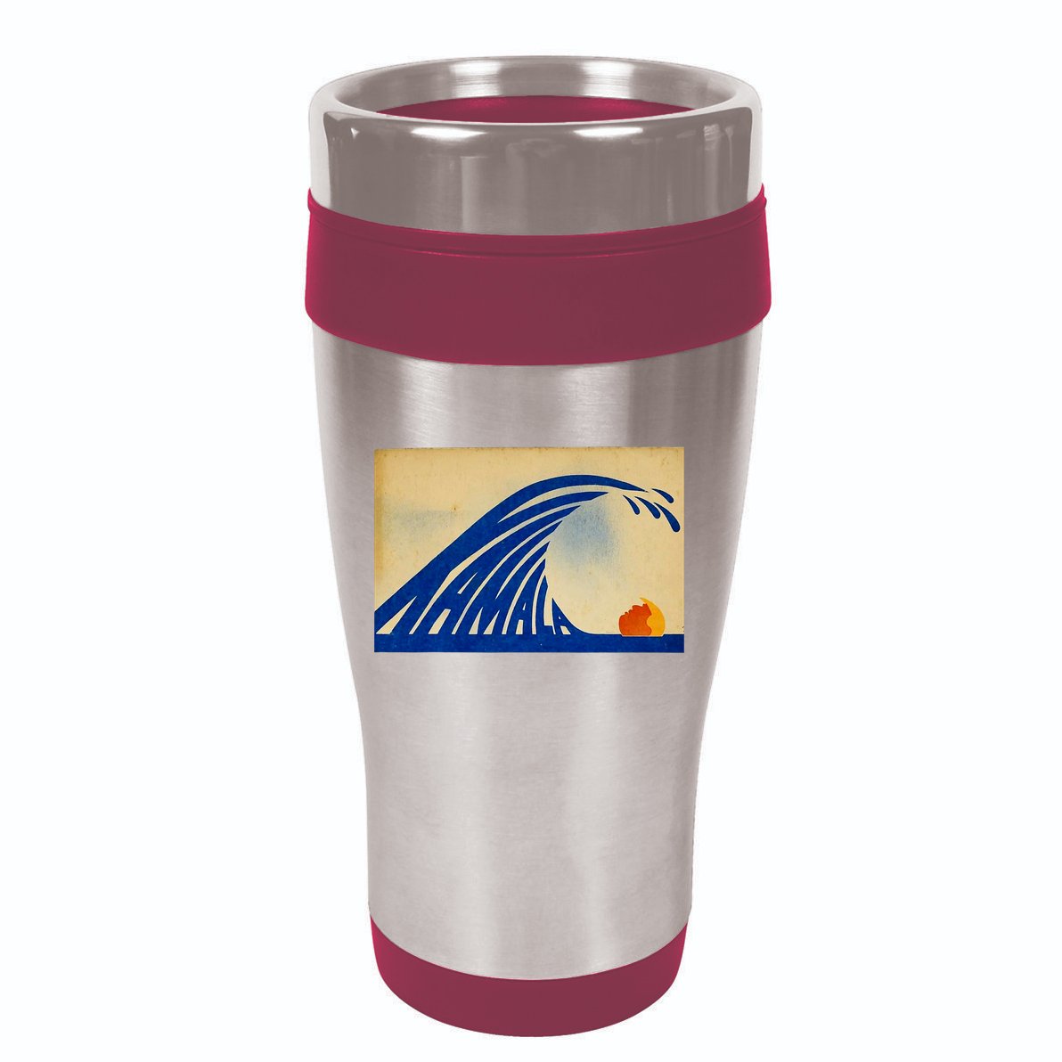Cute Wave Of Blue Wave Kamala For Kamala Funny Trump 16oz Travel Tumbler