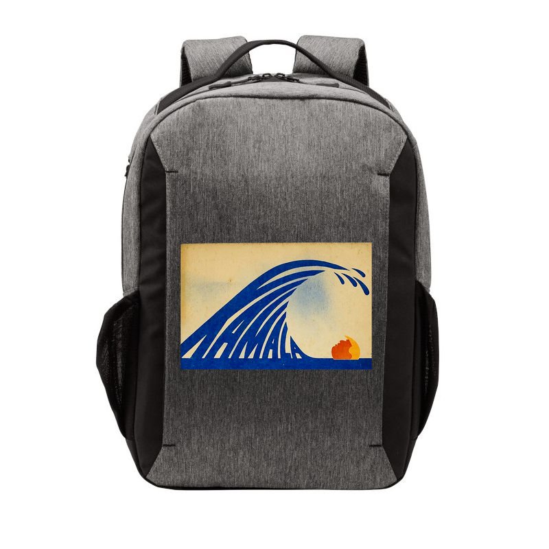 Cute Wave Of Blue Wave Kamala For Kamala Funny Trump Vector Backpack