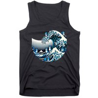 Cute Wave Of Blue Cats For Kamala Funny Tank Top