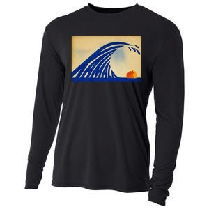 Cute Wave Of Blue Wave Kamala For Kamala Funny Trump Cooling Performance Long Sleeve Crew