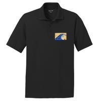 Cute Wave Of Blue Wave Kamala For Kamala Funny Trump PosiCharge RacerMesh Polo