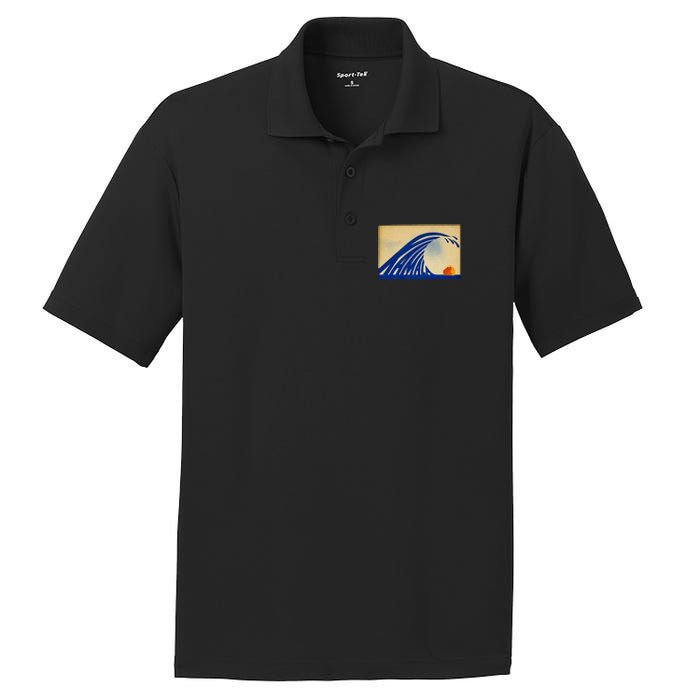 Cute Wave Of Blue Wave Kamala For Kamala Funny Trump PosiCharge RacerMesh Polo