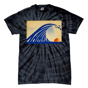 Cute Wave Of Blue Wave Kamala For Kamala Funny Trump Tie-Dye T-Shirt