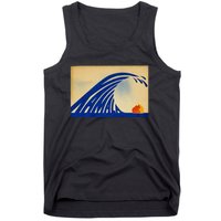 Cute Wave Of Blue Wave Kamala For Kamala Funny Trump Tank Top