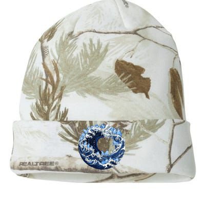 Cute Wave Of Blue Cats For Kamala Kati Licensed 12" Camo Beanie