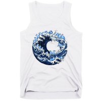 Cute Wave Of Blue Cats For Kamala Tank Top