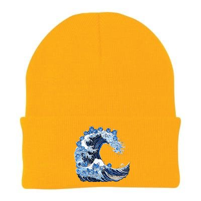 Cute Wave Of Blue Cats For Kamala Knit Cap Winter Beanie