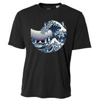 Cute Wave Of Blue Cats For Kamala Funny Gift Cooling Performance Crew T-Shirt