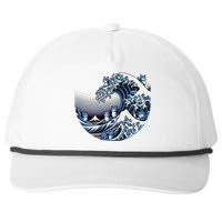 Cute Wave Of Blue Cats For Kamala Funny Gift Snapback Five-Panel Rope Hat