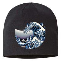 Cute Wave Of Blue Cats For Kamala Funny Gift Sustainable Beanie