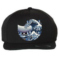 Cute Wave Of Blue Cats For Kamala Funny Gift Wool Snapback Cap