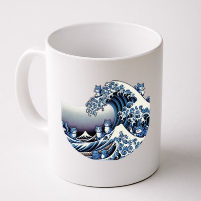 Cute Wave Of Blue Cats For Kamala Funny Gift Coffee Mug