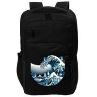 Cute Wave Of Blue Cats For Kamala Funny Impact Tech Backpack