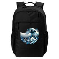 Cute Wave Of Blue Cats For Kamala Funny Daily Commute Backpack