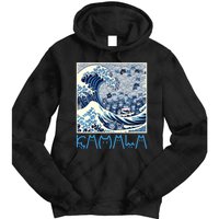 Cute Wave Of Blue Cats For Kamala Tie Dye Hoodie