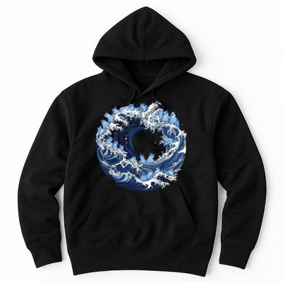 Cute Wave Of Blue Cats For Kamala Hoodie