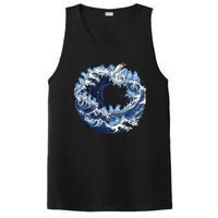 Cute Wave Of Blue Cats For Kamala PosiCharge Competitor Tank