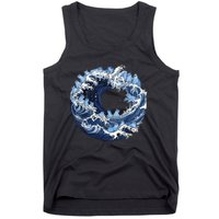 Cute Wave Of Blue Cats For Kamala Tank Top