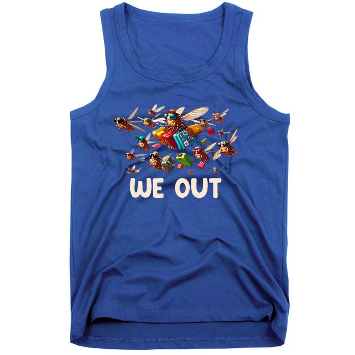 Cicada We Out Cicada Entomology Insects Tank Top