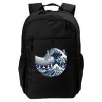 Cute Wave Of Blue Cats For Kamala Funny Daily Commute Backpack