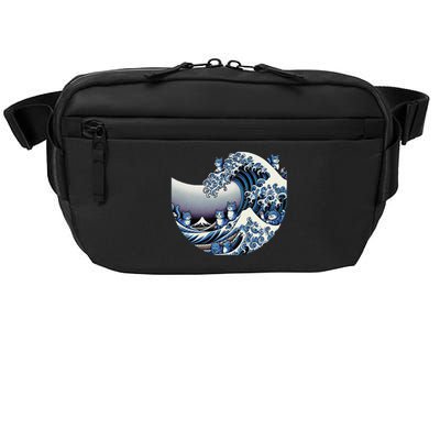 Cute Wave Of Blue Cats For Kamala Funny Crossbody Pack