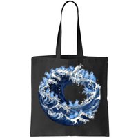 Cute Wave Of Blue Cats For Kamala Tote Bag