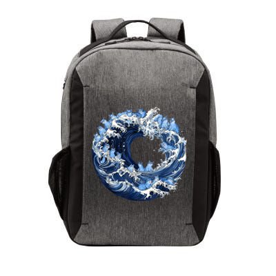 Cute Wave Of Blue Cats For Kamala Vector Backpack