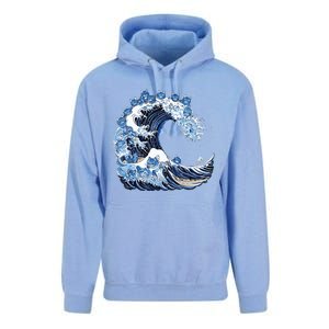 Cute Wave Of Blue Cats For Kamala Unisex Surf Hoodie