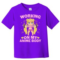 Cute Working On My Anime Body Toddler T-Shirt