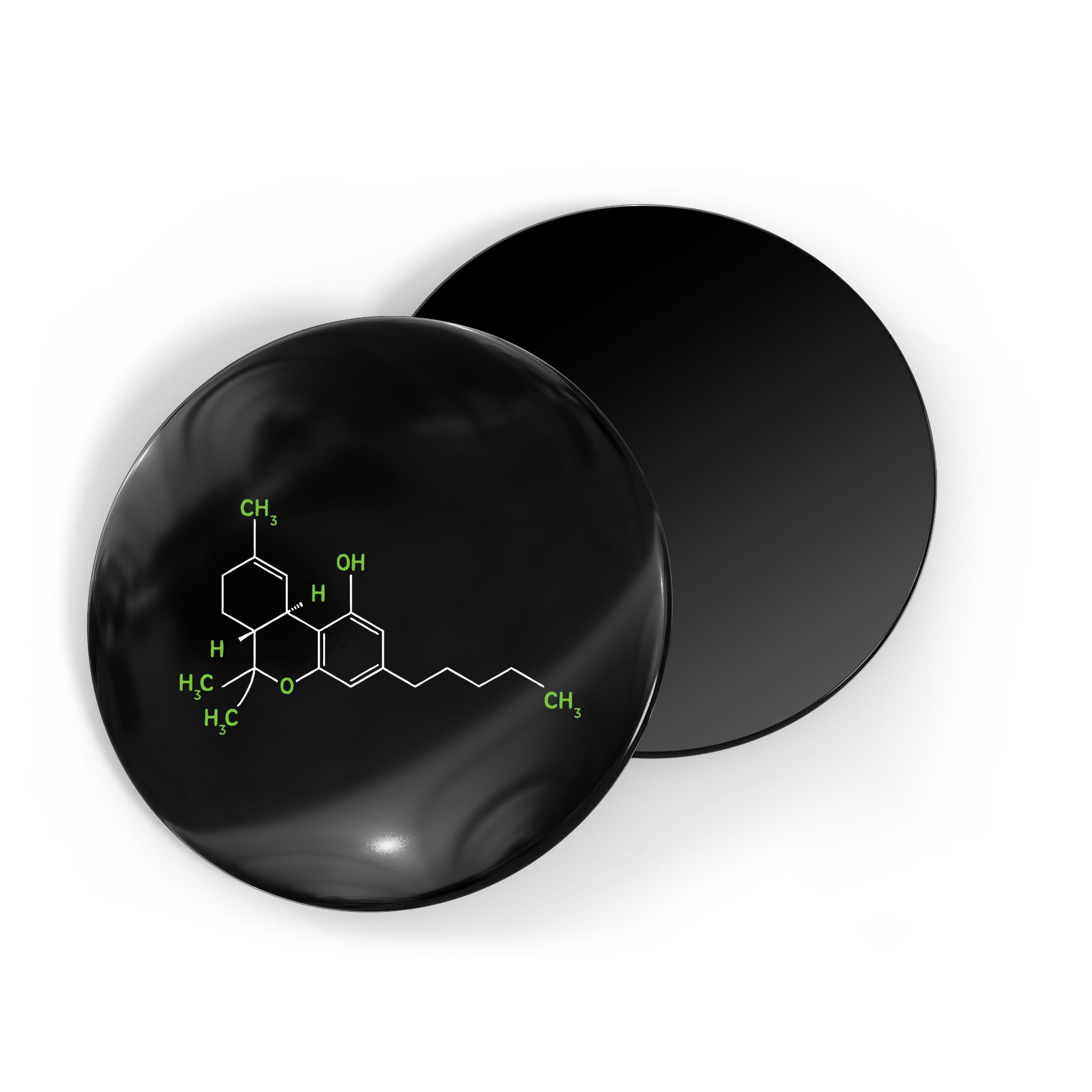 Cannabis Weed Pot Molecule Thc Marijuana Stoner Gift Magnet
