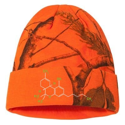 Cannabis Weed Pot Molecule Thc Marijuana Stoner Gift Kati Licensed 12" Camo Beanie