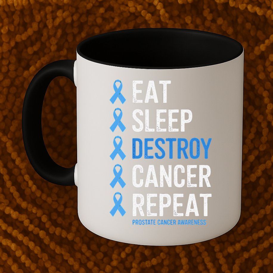 Cancer Warrior Prostate Cancer Awareness Mug