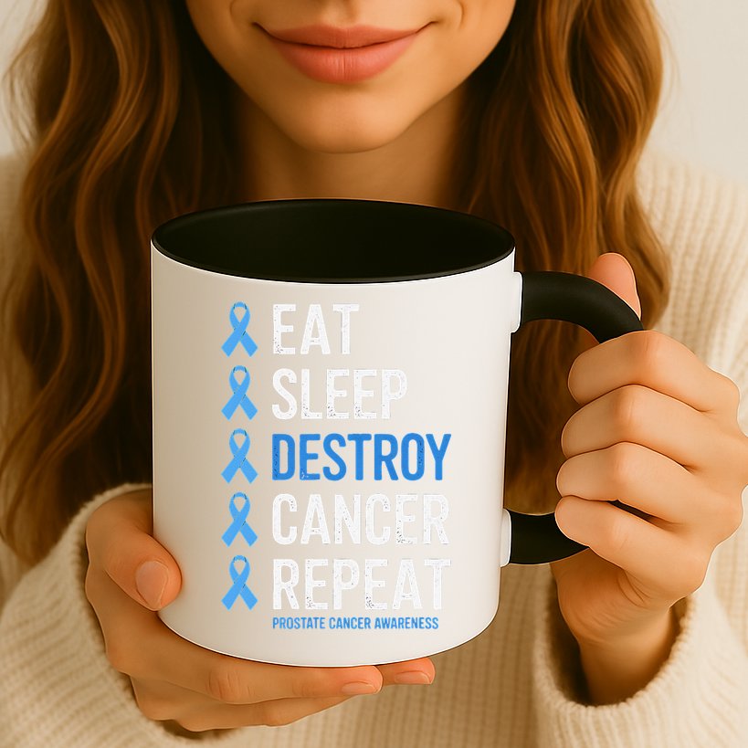 Cancer Warrior Prostate Cancer Awareness Mug