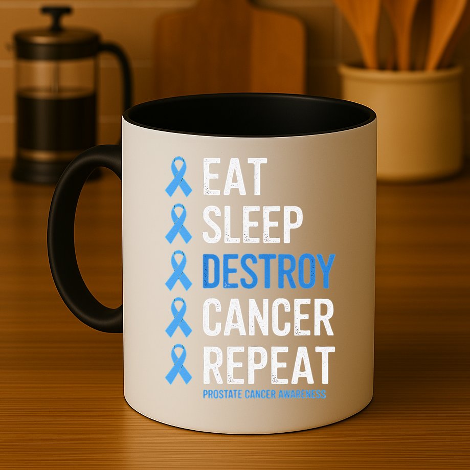 Cancer Warrior Prostate Cancer Awareness Mug
