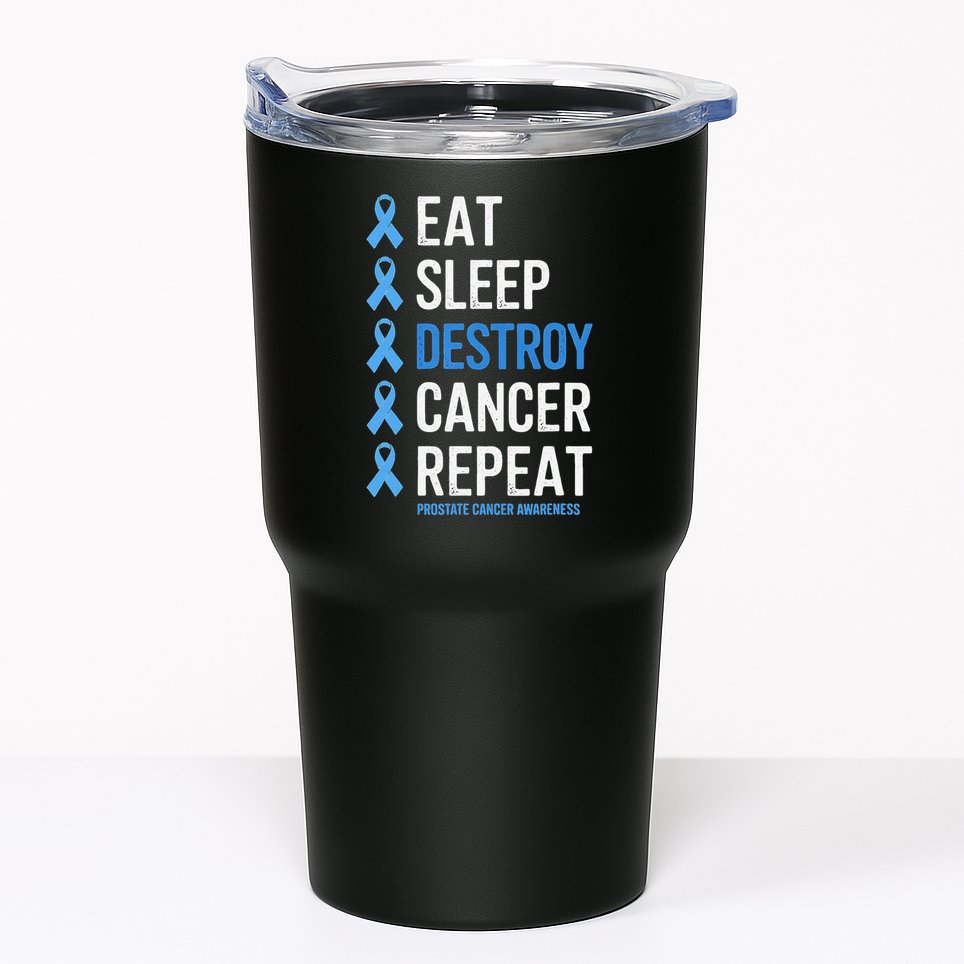 Cancer Warrior Prostate Cancer Awareness Tumbler