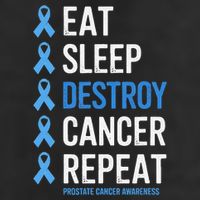 Cancer Warrior Prostate Cancer Awareness Golf Towel