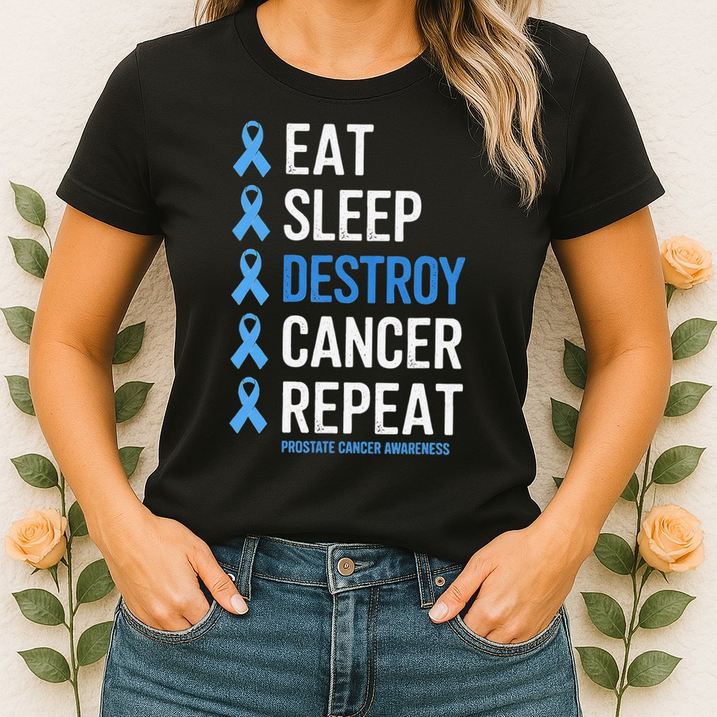 Cancer Warrior Prostate Cancer Awareness Womens T-Shirt