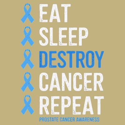 Cancer Warrior Prostate Cancer Awareness T-Shirt