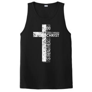 Cross With Philippians 413 Christian PosiCharge Competitor Tank