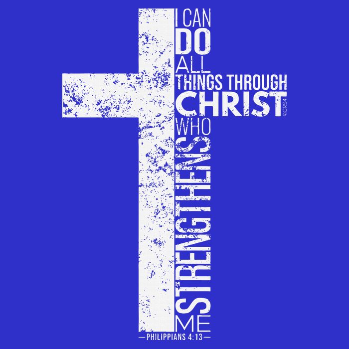 Cross With Philippians 413 Christian Magnet