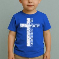 Cross With Philippians 413 Christian Toddler T-Shirt