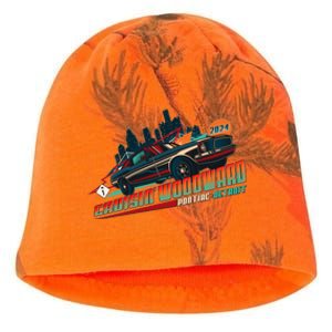 Cruisin Woodward Pontiac To Detroit 2024 Detroit Ren Cen Muscle Car Kati - Camo Knit Beanie