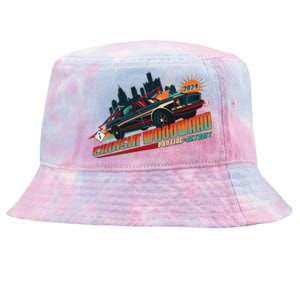 Cruisin Woodward Pontiac To Detroit 2024 Detroit Ren Cen Muscle Car Tie-Dyed Bucket Hat