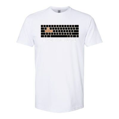 Cool WASD PC Gamer Keyboard Funny Its What Moves Me Gaming Softstyle CVC T-Shirt