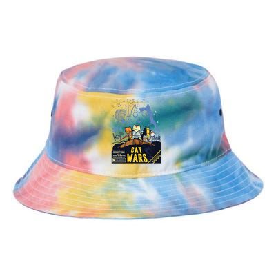 Cat Wars Parody Tie Dye Newport Bucket Hat