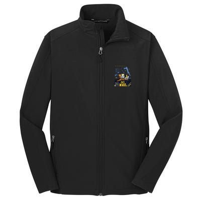 Cat Wars Parody Core Soft Shell Jacket