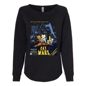 Cat Wars Parody Womens California Wash Sweatshirt