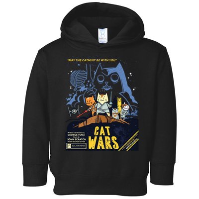 Cat Wars Parody Toddler Hoodie