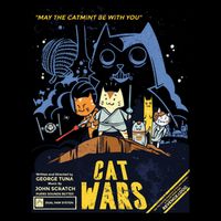 Cat Wars Parody Zip Tote Bag